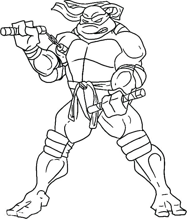600x700 Ninja Turtle Coloring Page Mutant Ninja Turtles Coloring Pages