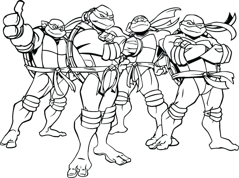 945x706 Teenage Mutant Ninja Turtles Raphael Coloring Pages