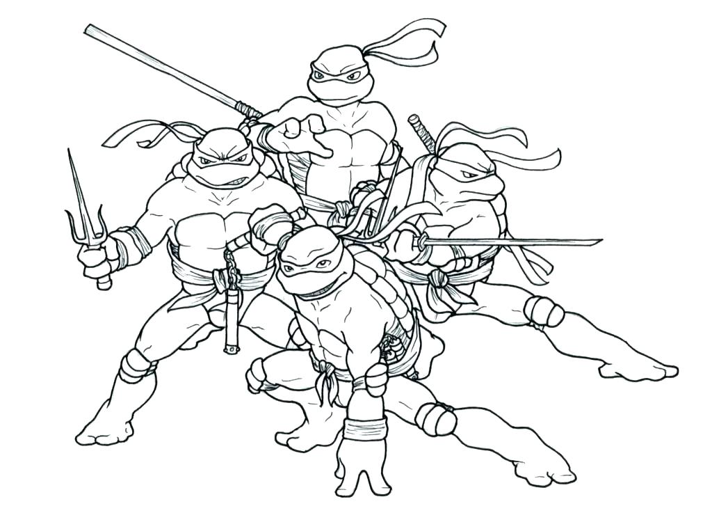 1024x760 Coloring Pages Teenage Mutant Ninja Turtles Online Shredder