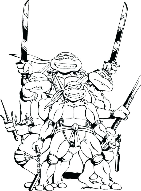 600x812 Shredder Coloring Pages Teenage Mutant Ninja Turtle Coloring Page
