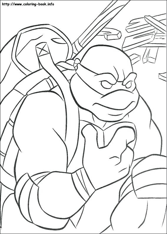 567x794 Teenage Mutant Ninja Turtle Coloring Pages Teenage Mutant Ninja