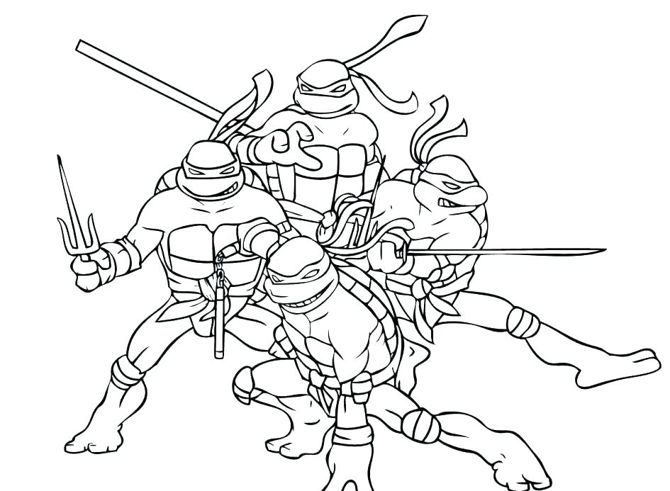 945x693 Teenage Mutant Ninja Turtles Coloring Pages Teenage Mutant Ninja