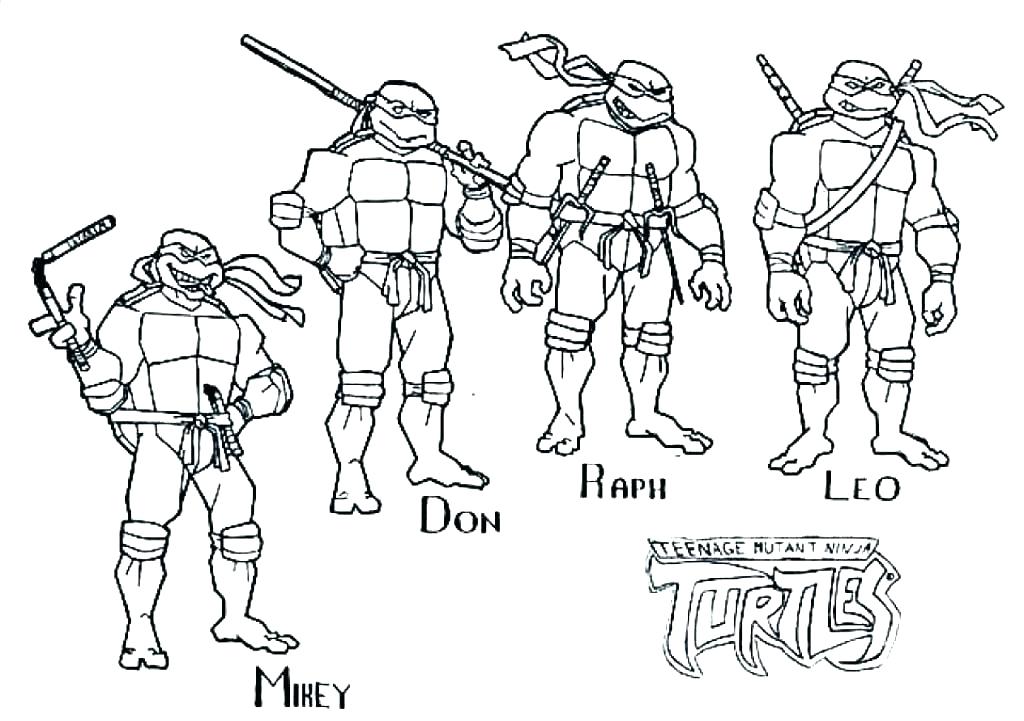 1024x721 Teenage Mutant Ninja Turtles Coloring Pages Ninja Turtle Coloring