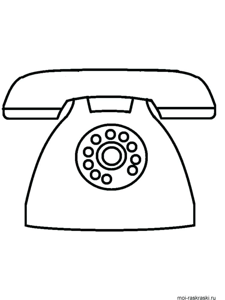 750x1000 Phone Coloring Pages Telephone Coloring Pages Phone Coloring Pages