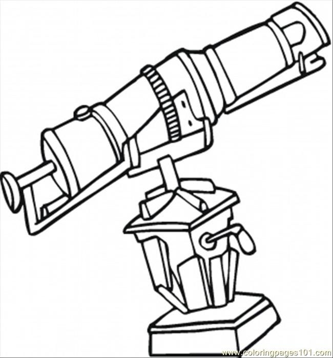 650x700 For The Observatory Coloring Page