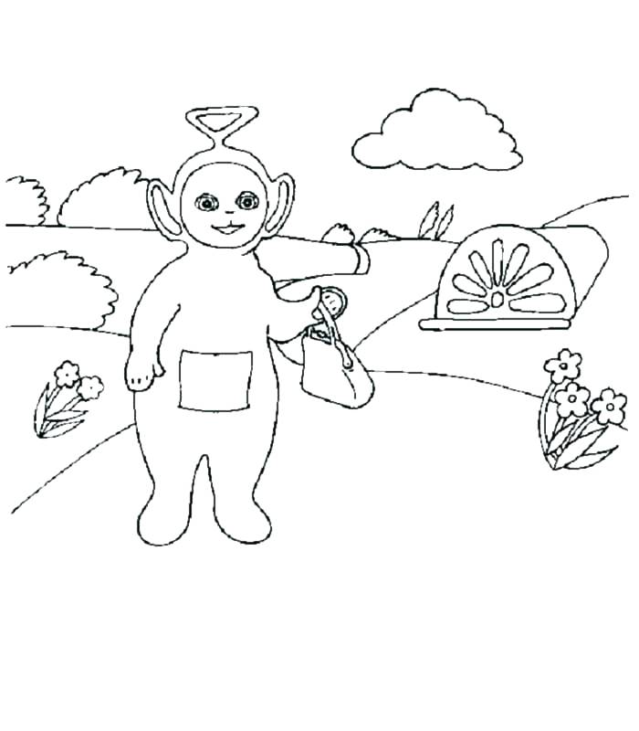 700x800 Teletubbies Coloring Page Coloring Pages Coloring Cartoon Coloring