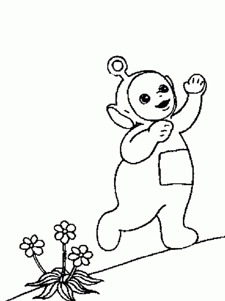 918x1227 Teletubbies Coloring Pages