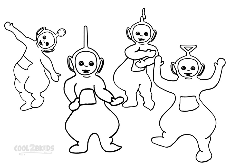 900x643 Teletubbies Coloring Pages