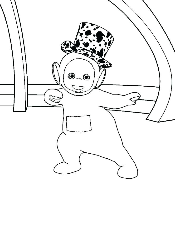 736x981 Teletubbies Coloring Pages Coloring Book Plus Coloring Page