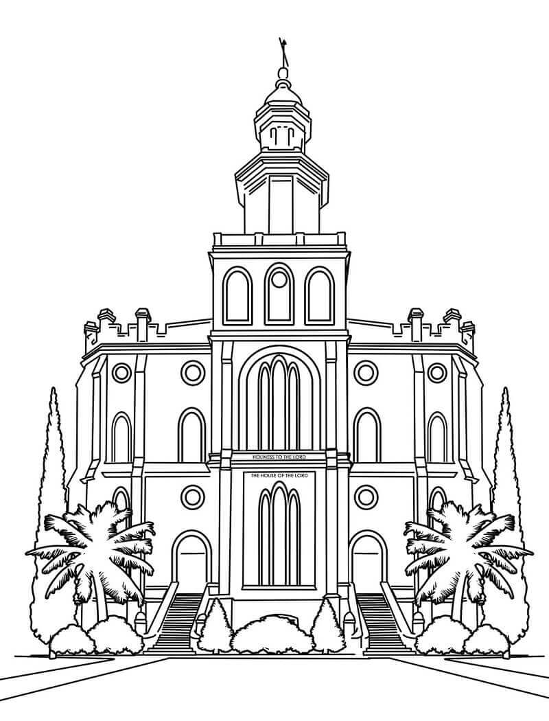 800x1050 Latter Day Saints Coloring Pages
