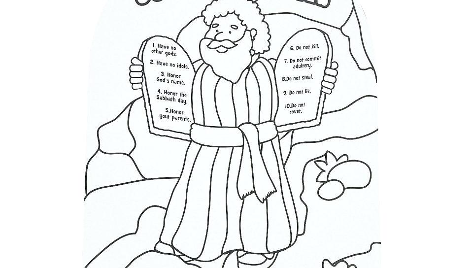 960x544 Best Of Ten Commandments For Kids Coloring Pages And Coloring