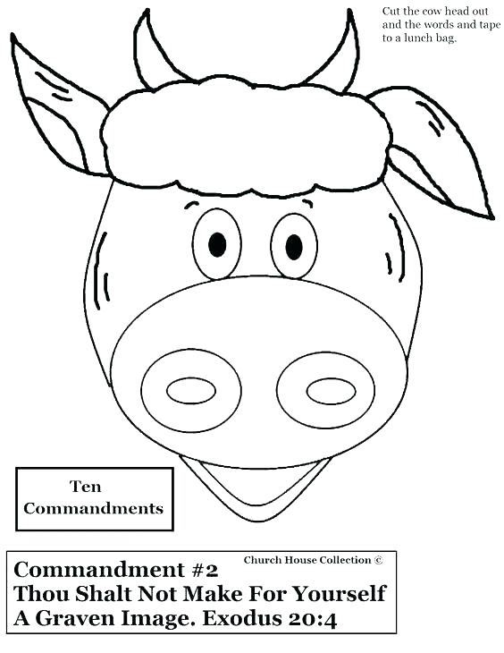 564x730 Ten Commandments Coloring Pages Free Printable Ten Commandments