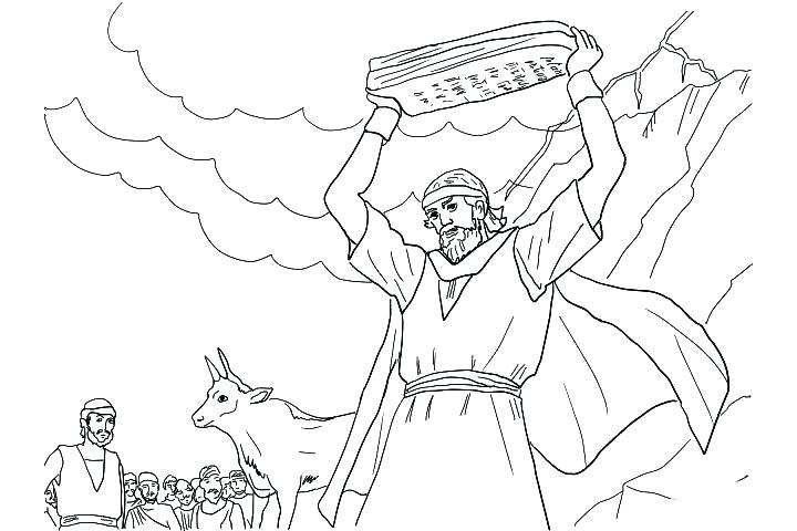 720x480 Ten Commandments Coloring Pages Ten Commandments Coloring Pages