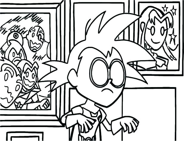 618x476 Ravens Coloring Pages Teen Titans Go Home Coloring Page Charming