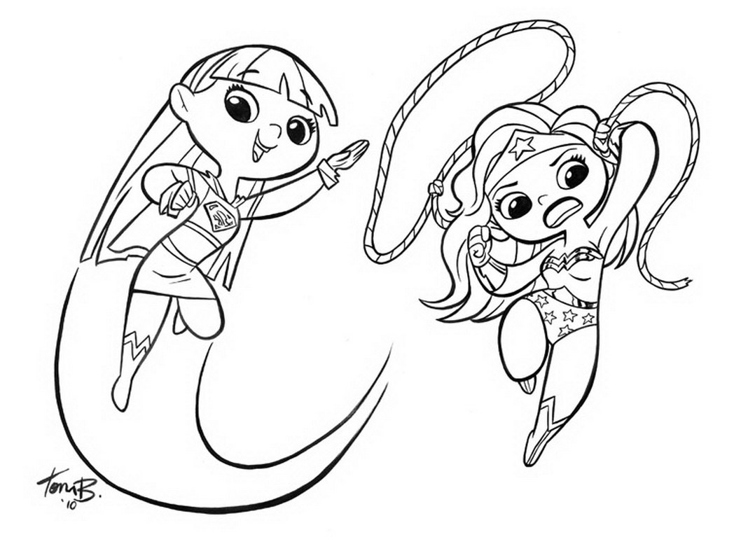 1048x767 Supergirl Coloring Pages To Download And Print For Free