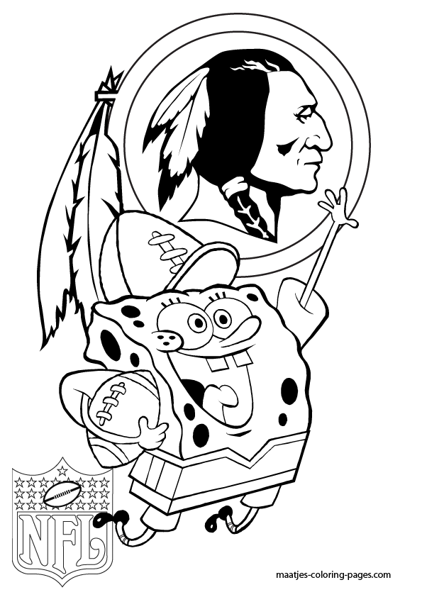 595x842 Redskins Coloring Pages, Trendy Step With Redskins Coloring