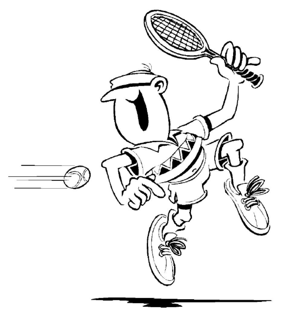 929x1044 Tennis Coloring Pages For Childrens Printable General Ball Rackets