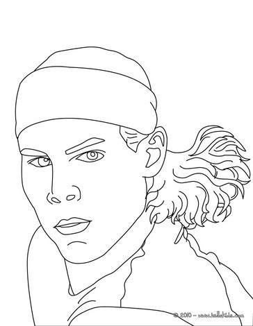 364x470 Tennis Coloring Pages