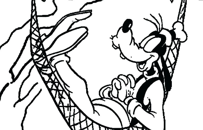 850x544 Unique Goofy Coloring Pages Playing Ball With Word Cartoon Free