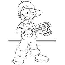 230x230 Top Free Printable Tennis Coloring Pages Online
