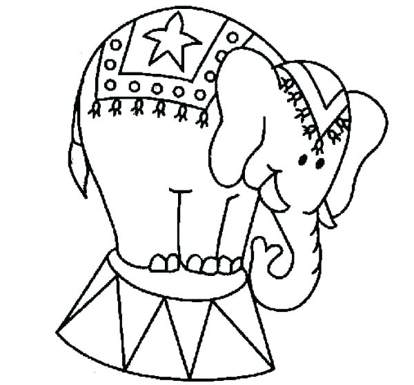 600x558 Circus Coloring Pages Circus Circus Tent Coloring Page Circus Tent
