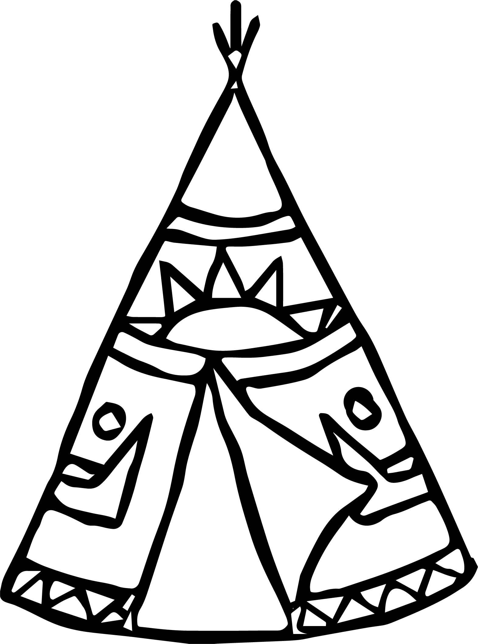 1572x2118 Indian Tent Coloring Page Bltidm