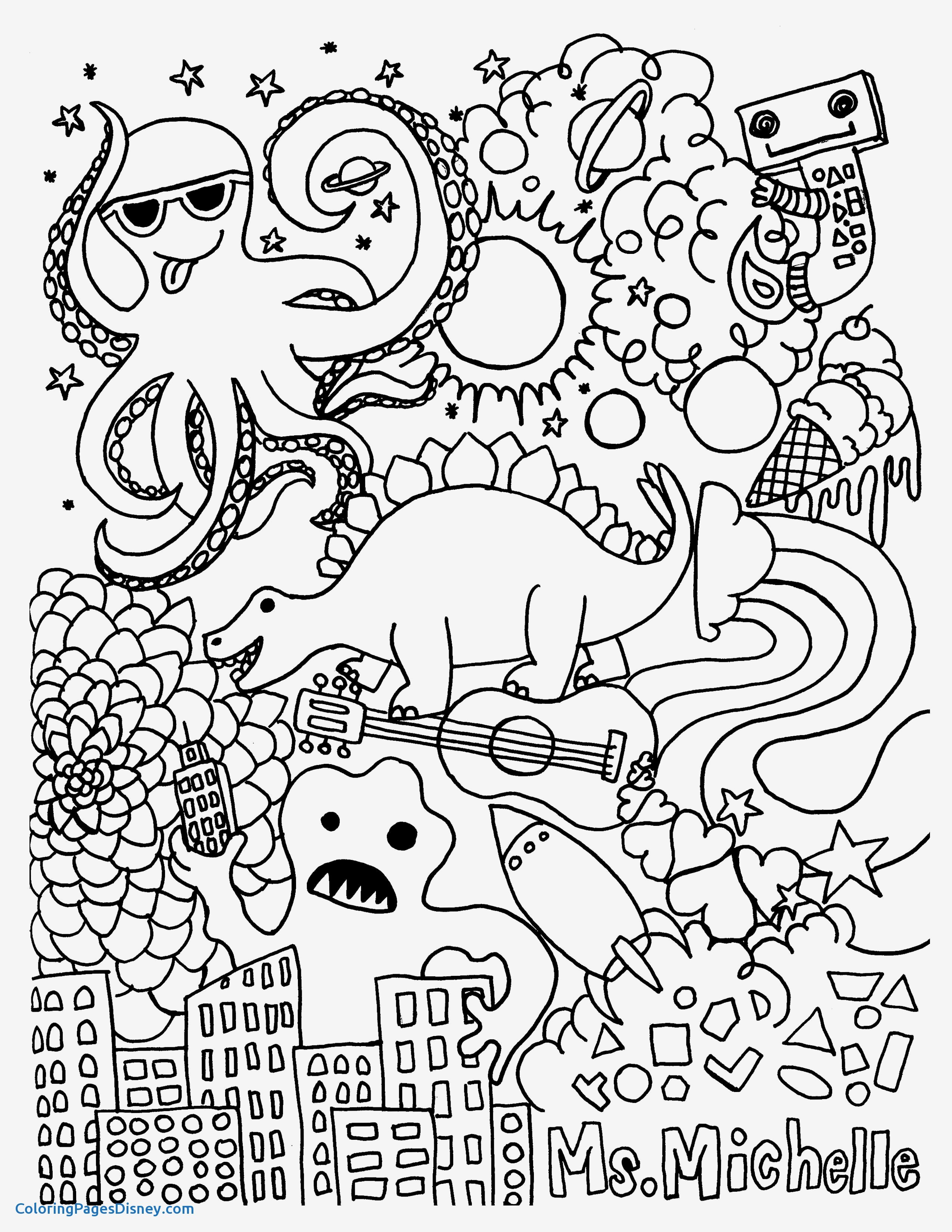 2550x3300 Monsters Coloring Pages Fresh English Spanish Free Printable