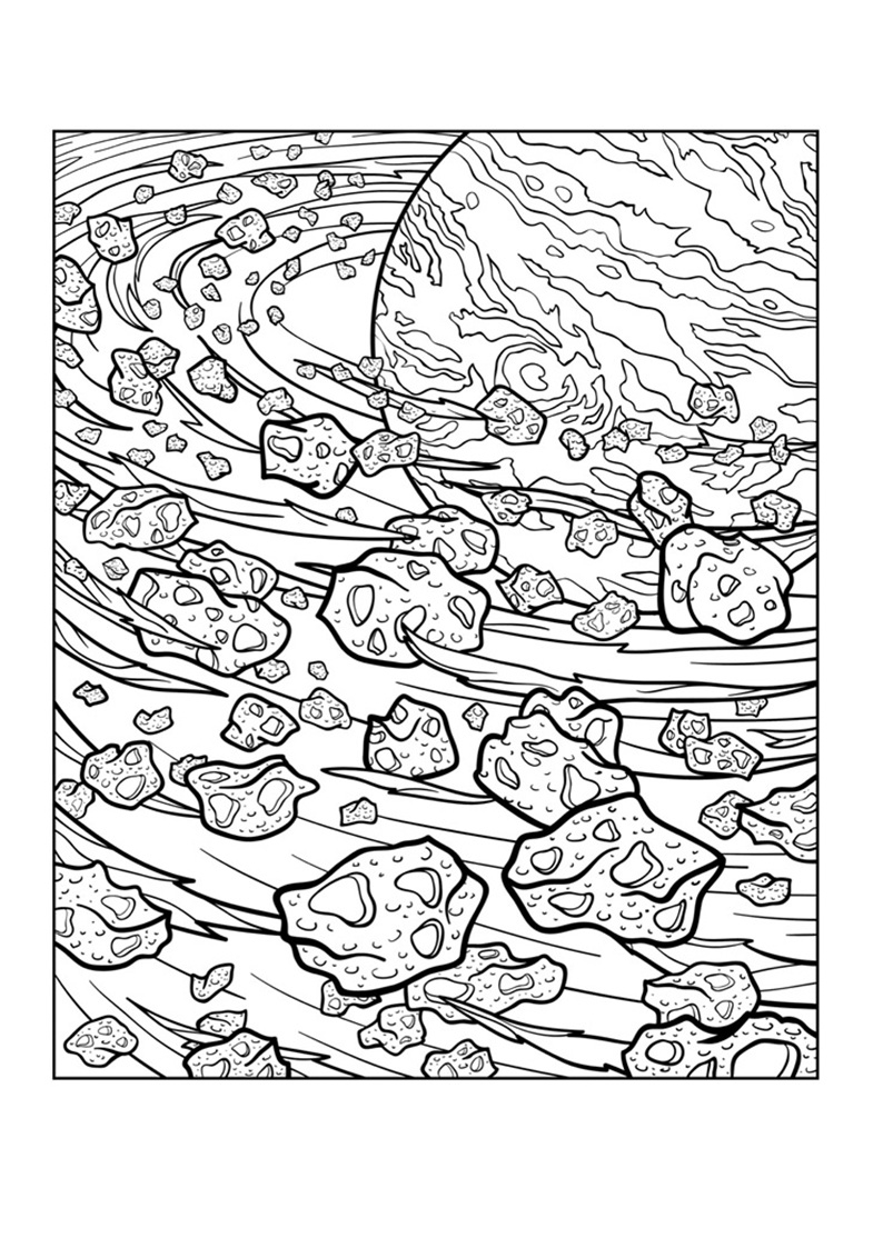 794x1123 Awesome Broken Glass Tessellation Coloring Page Free Printable