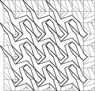 400x385 Tessellation Coloring Printable Adult Coloring Pages
