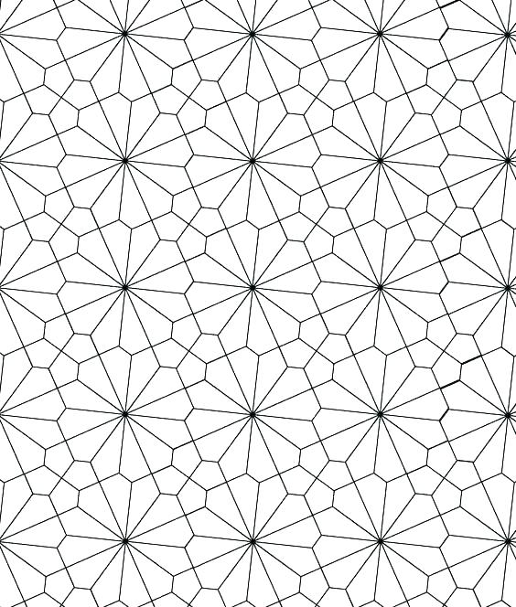 564x664 Tessellation Coloring Pages Tessellations Free Tessellations