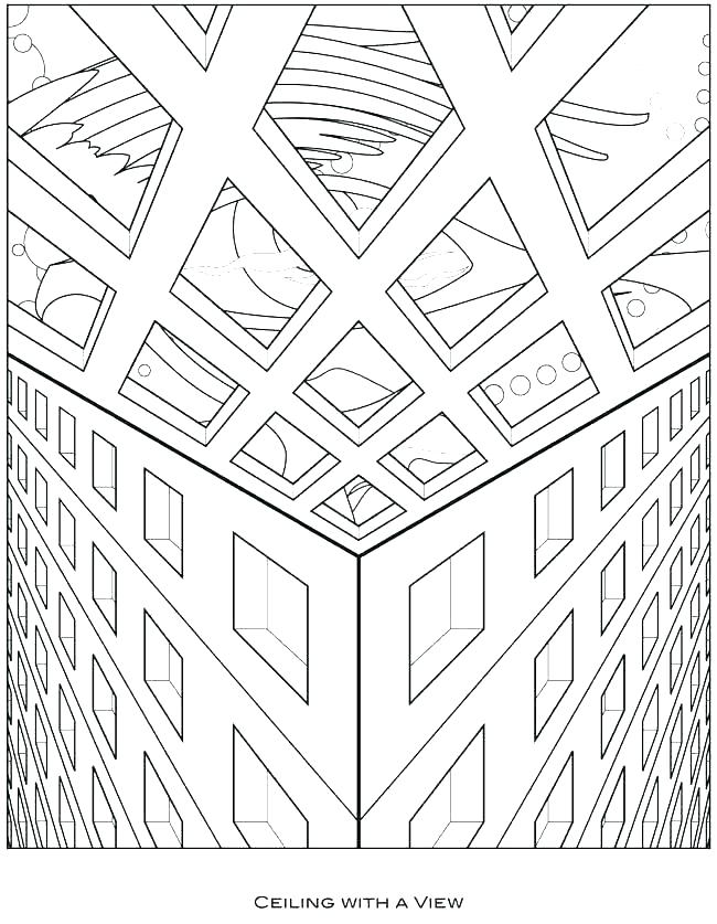 650x837 Tessellations Coloring Pages Incredible Cool Tessellations