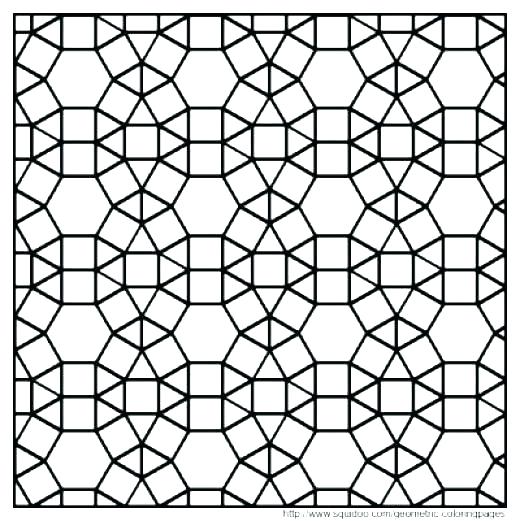 520x521 Tessellations Coloring Pages Inspirational Of Tessellations