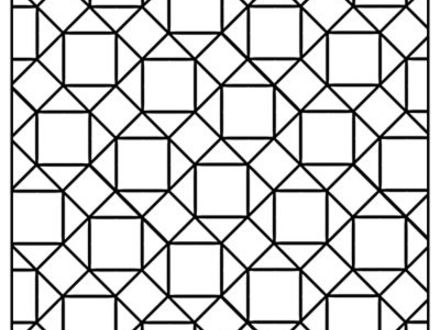 Tessellations Coloring Pages Printable