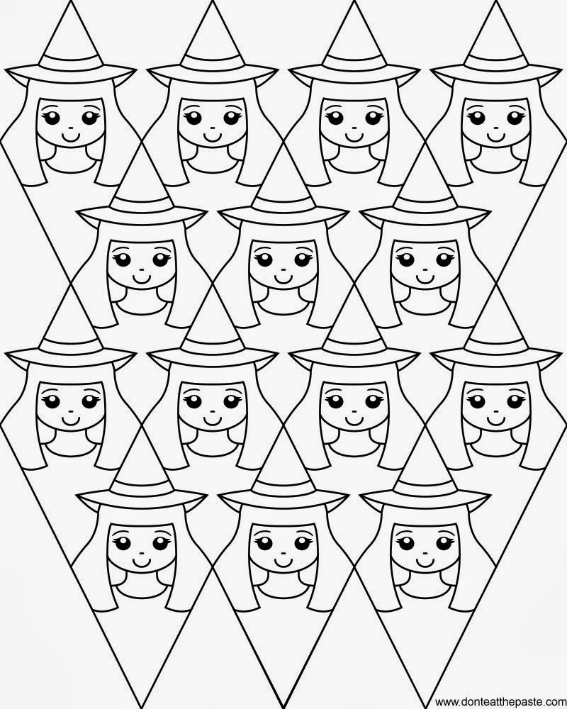 800x1000 Printable Tessellation Coloring Pages