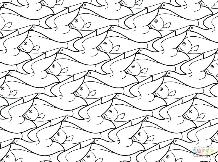 736x548 Escher Coloring Pages Free Printable Coloring Pages Coloring Pages