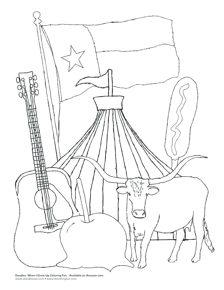 736x953 Texas Coloring Page State Fair Of Coloring Pages Inspirational