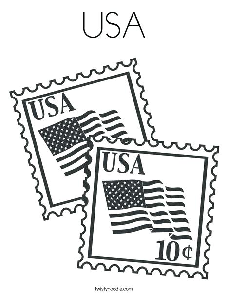 468x605 Us Symbols Coloring Pages Lovely Coloring Pages And Us Stamps