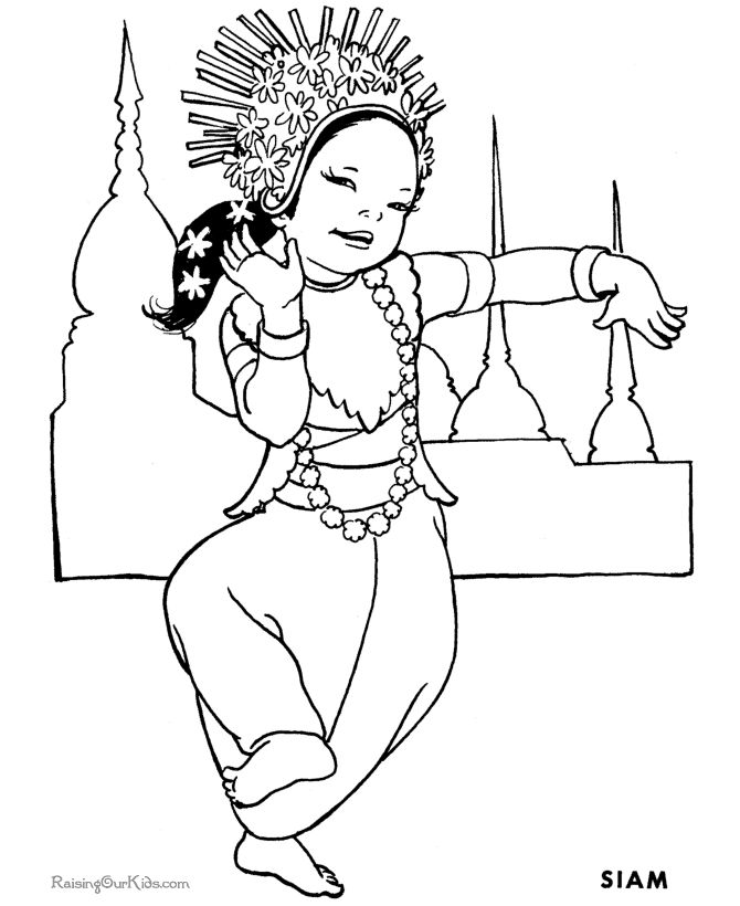670x820 Magnificent Thailand Colouring Pages Elaboration