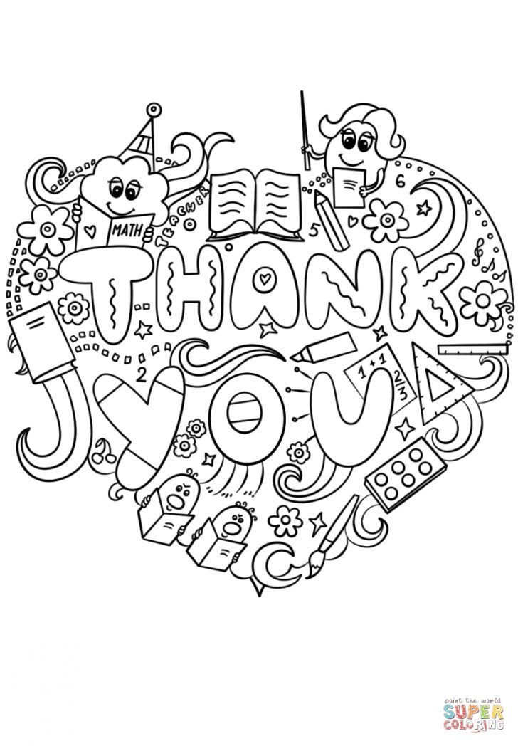 728x1048 Thank You Coloring Sheets