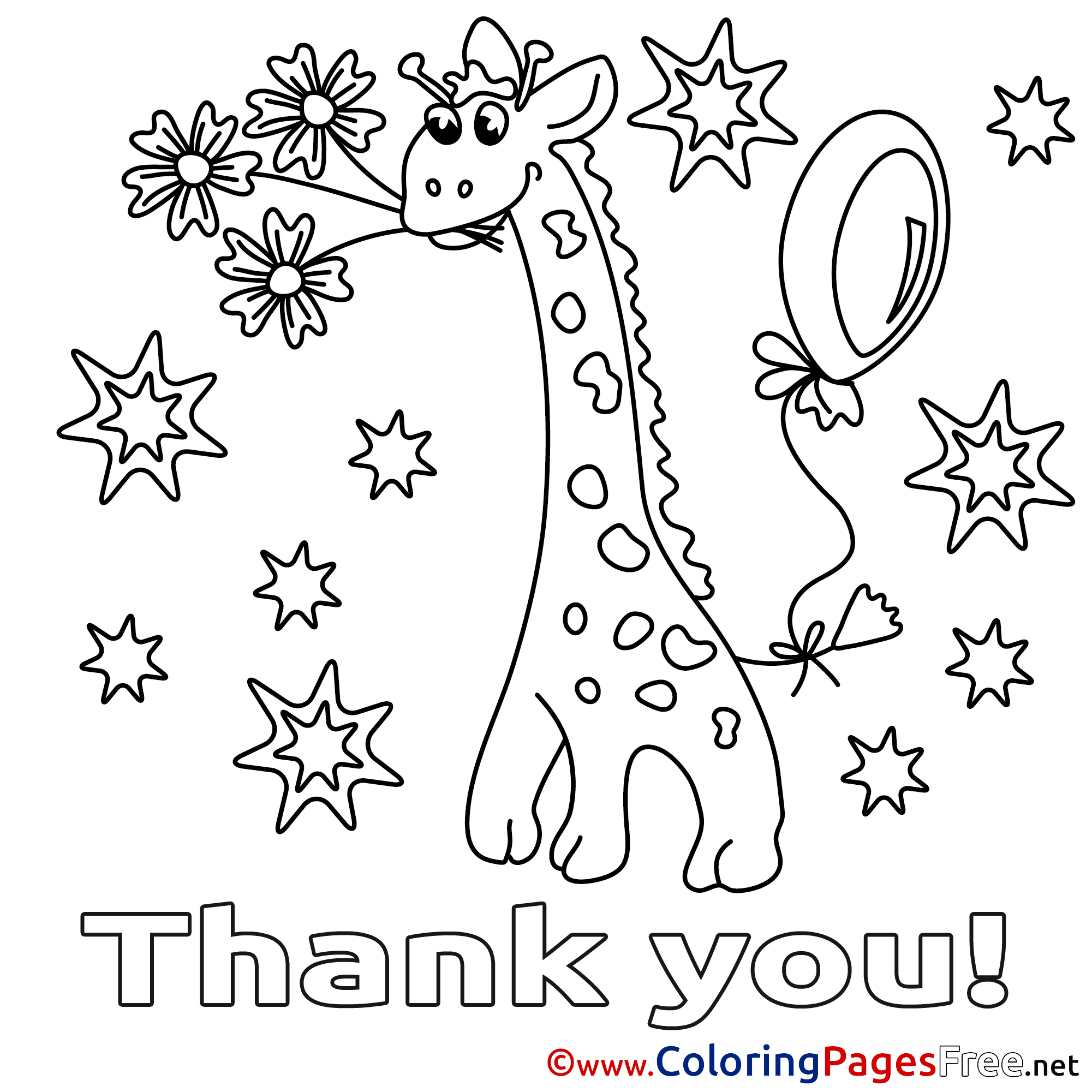 2001x2001 Coloring Pages Of Thank You Cards Within Page