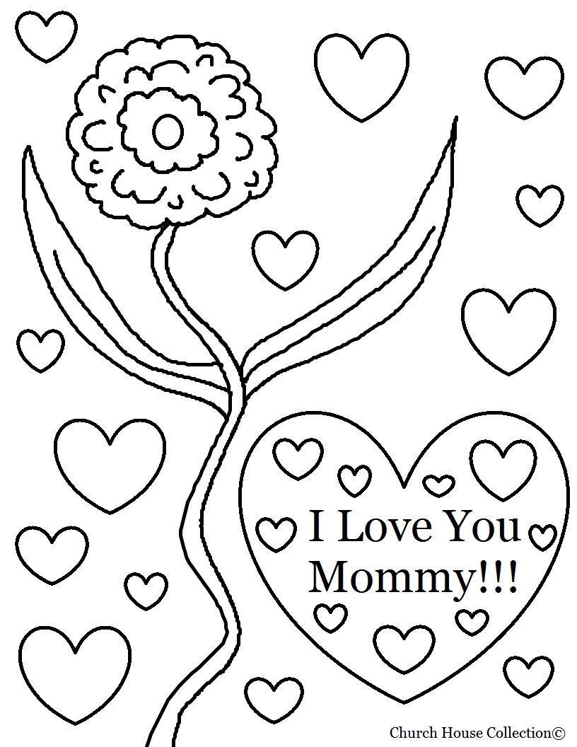 816x1056 Thank You Mom Coloring Pages To Print Free Coloring Sheets