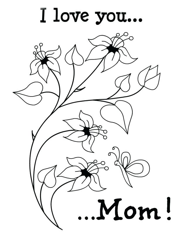 618x800 Mom Coloring Pages To Print