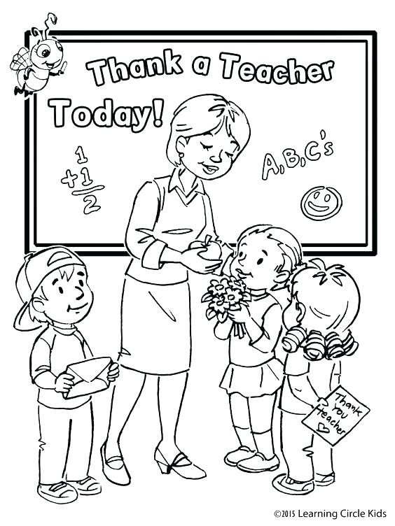 564x752 Thank You Teacher Coloring Pages S Teacher Coloring Pages