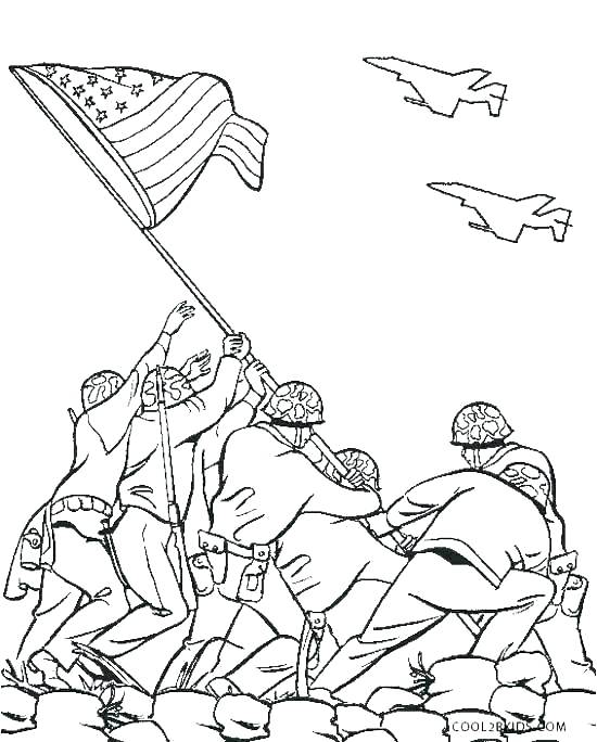550x684 Printable Veterans Day Coloring Pages