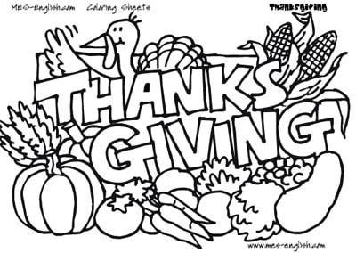 400x284 Image Detail For Mes English Thanksgiving Coloring Pages !my