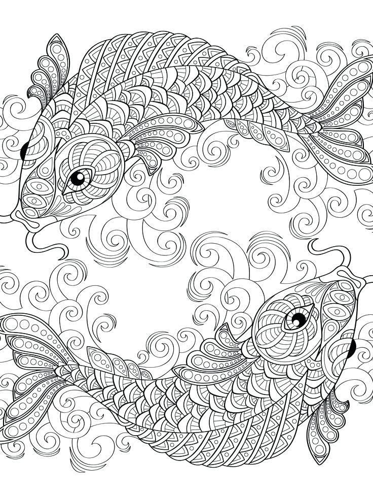736x971 Coloring Pages Adults Free