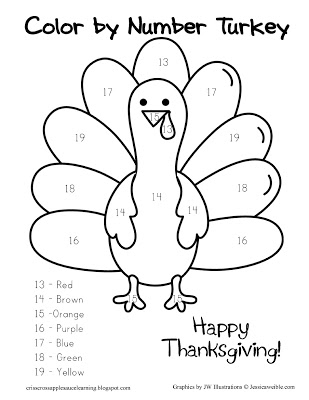 309x400 Thanksgiving Coloring