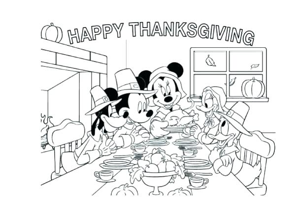 599x449 Thanksgiving Coloring Pages For Adults Pdf Printable Thanksgiving