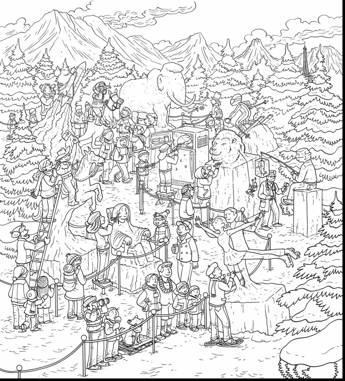 1358x1501 Miracle Thanksgiving Coloring Pages With Numbers Really Hard Color