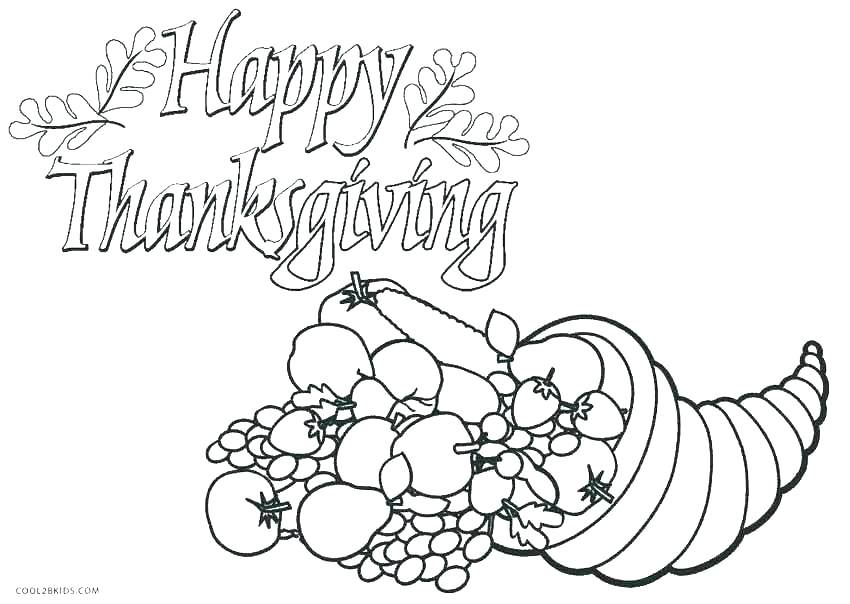 850x604 Kids Thanksgiving Coloring Pages Free Coloring Pages Color
